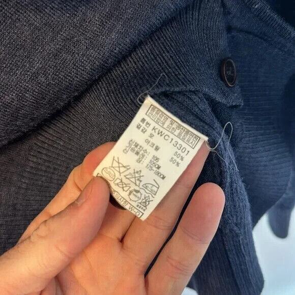 Cabrini Men’s Cardigan Size XL - Picture 3 of 5